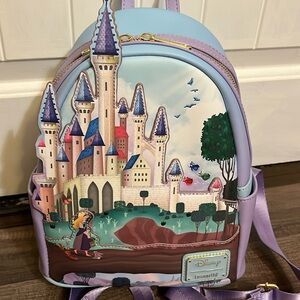 Loungefly Disney Princess Sleeping Beauty Castle Series Mini Backpack